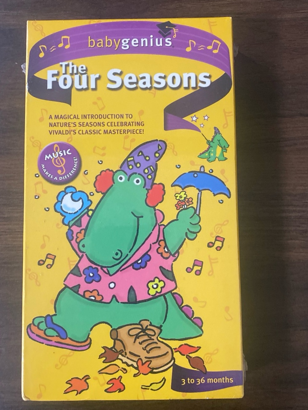The Four Seasons - Kids Music & Learning Video VHS new